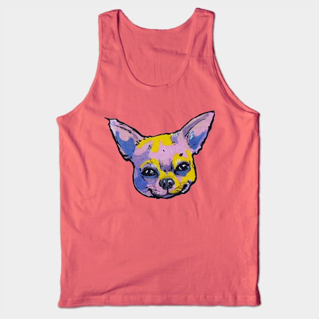 Mischief Unleashed dog Tank Top by NiamhOConnor